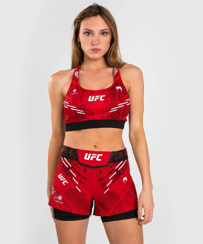 Trendy Items UFC Adrenaline by Venum Authentic Fight Night  Women’s Sports Bra - Red