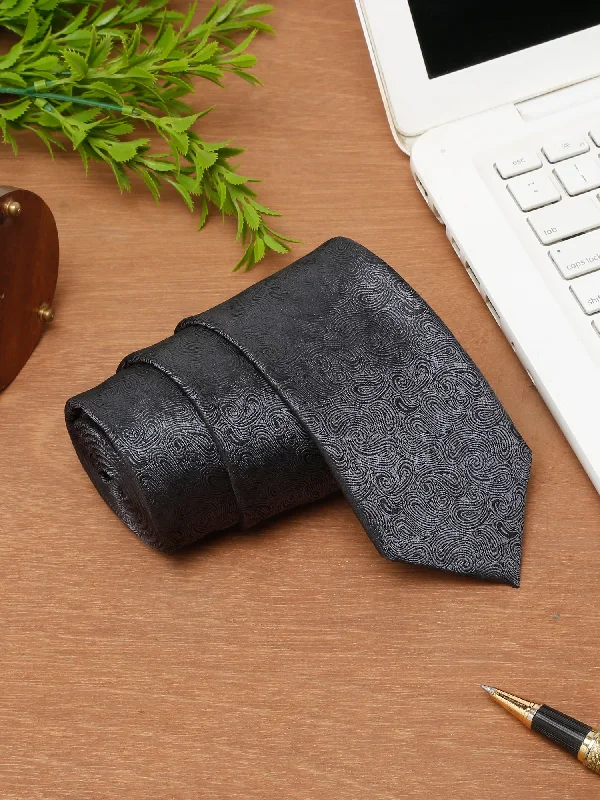 Fashion And Simplicity Men's Grey Fashion Broad Tie