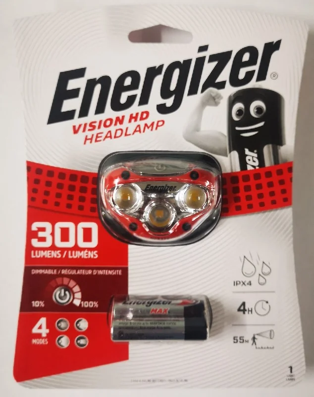 Simple Elegance Energizer Vision HD Headlamp 300 Lumens