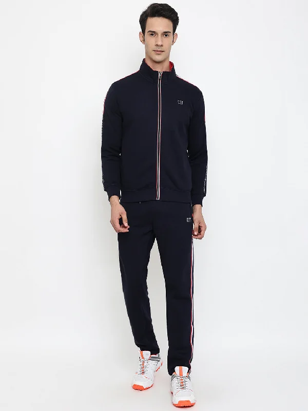 End Of The Year Men Navy Blue Tracksuit