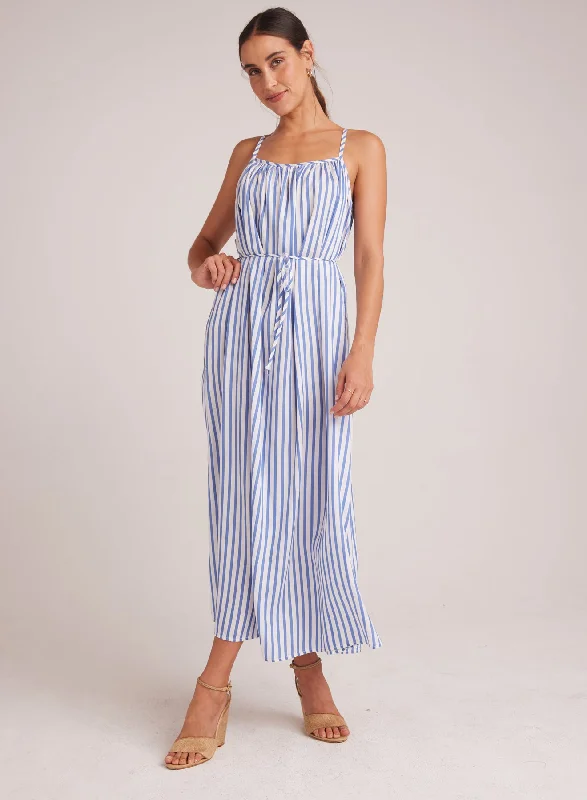 Modern Tailoring Shirred Cami Maxi Dress