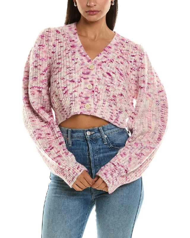 New Autumn And Winter Styles LoveShackFancy Avignon Wool & Cashmere-Blend Crop Cardigan