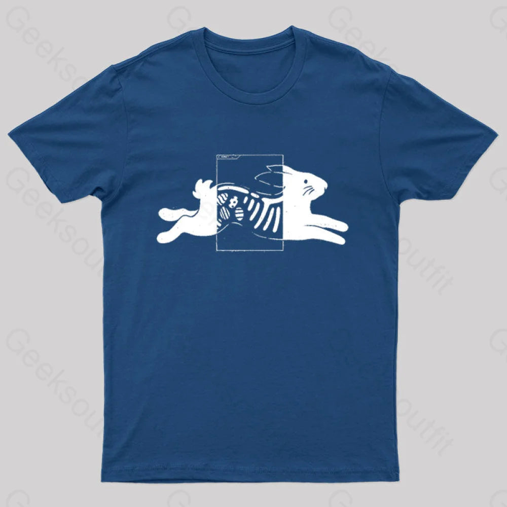 Cool Summer X-Rabbit Geek T-Shirt