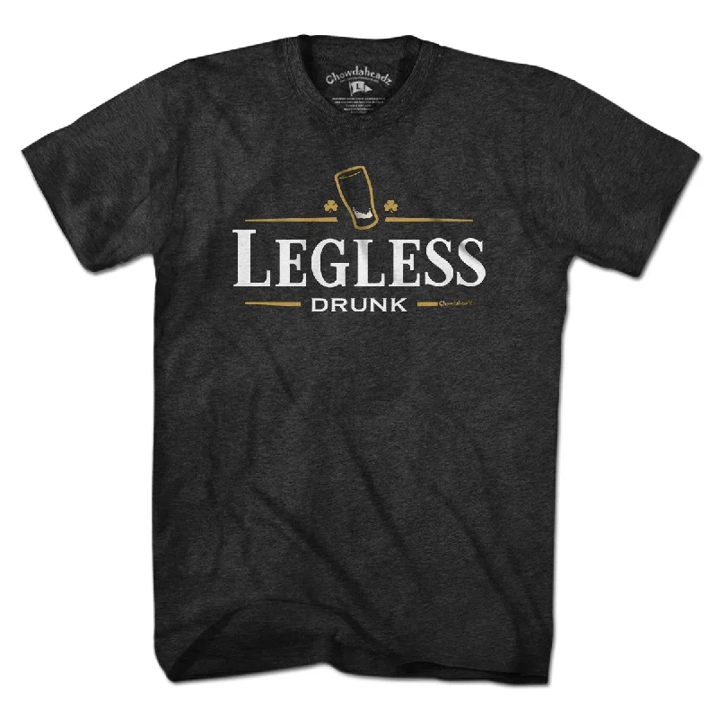 High-end Design Legless Drunk Logo T-Shirt