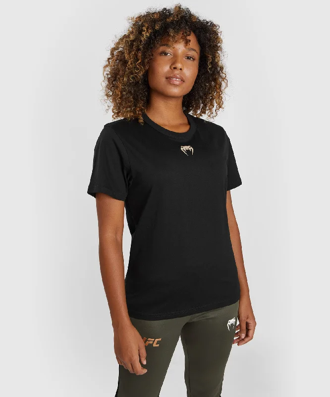 Classic Design UFC Adrenaline by Venum Fight Week Women’s Short-sleeve Cotton T-shirt - Black Classic Design UFC Adrenaline by Venum Fight Week Women’s Short-sleeve Cotton T-shirt - Black