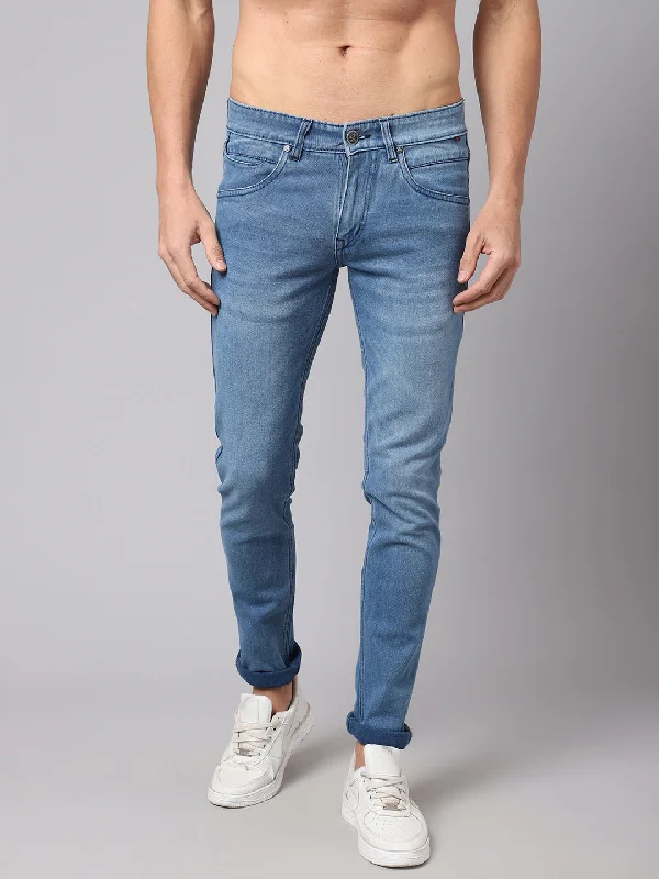 Relaxed Fashion Mens Raw Wash Denim