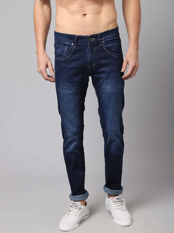 Simple Comfort Mens Dark Carbon Denim