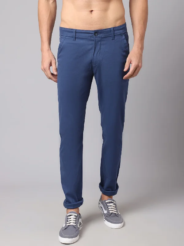 Chic Outfits Mens Blue Trouser