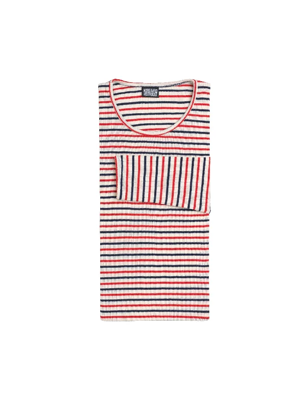 Cozy Vibes 101 Tricolore, Ecru/Red/Marine