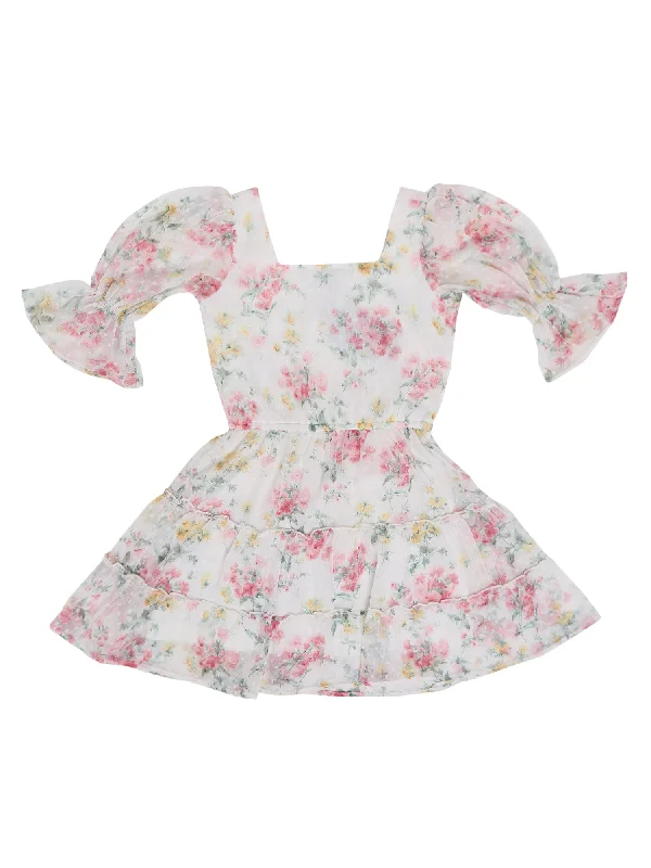 Relaxed Jackets Girls Off White Dress