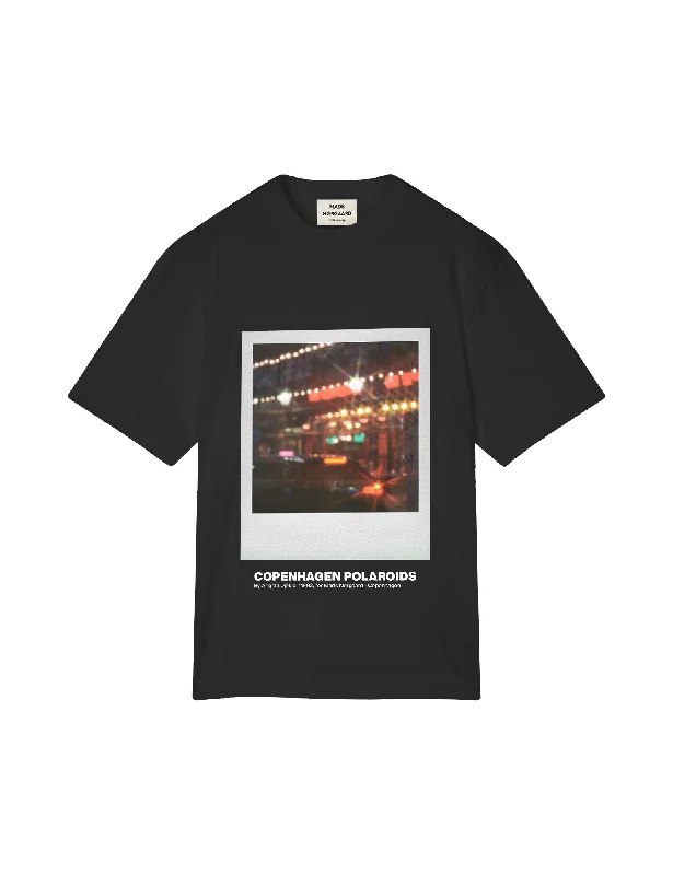 Must-have For Autumn And Winter Single Organic Dassel Tee, Black