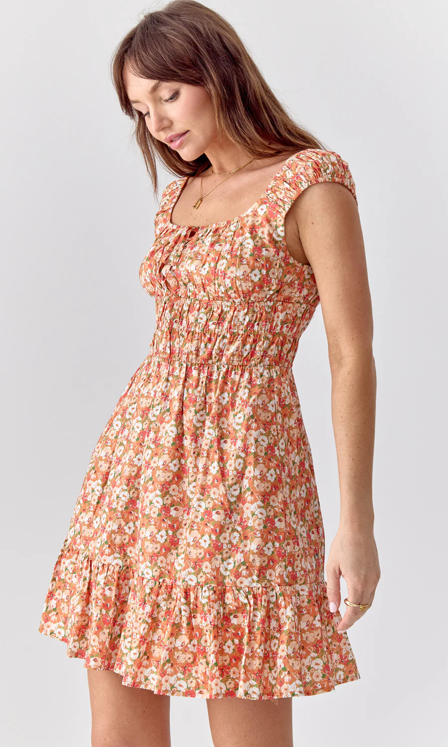 Simple Chic Vienna Floral Mini Dress