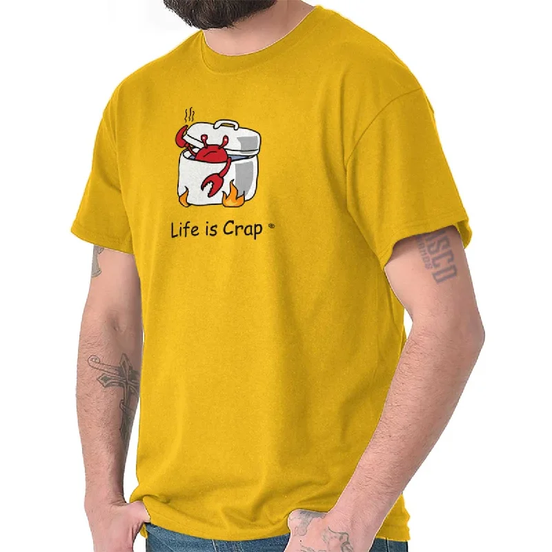 Wearable At Home Or Out Steamy Crab T-Shirt