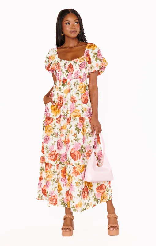 Simple Elegance Joanna Midi Dress