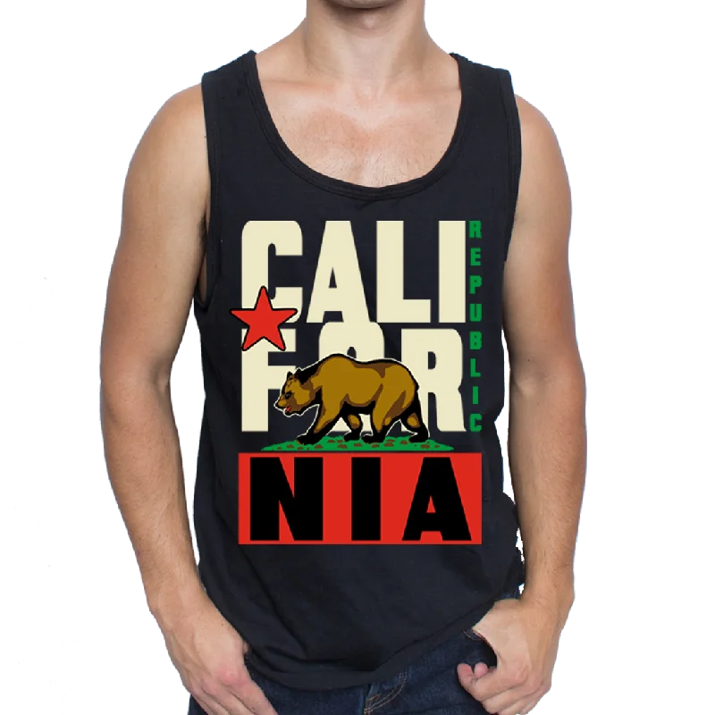 Sports Trend California Republic Original Retro Bold Tank Top