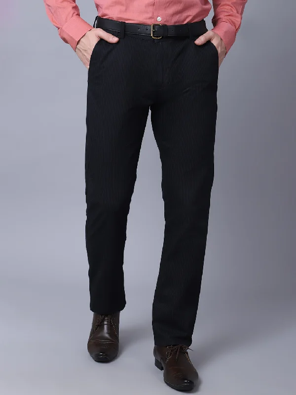 Street Charm Mens Black Trouser