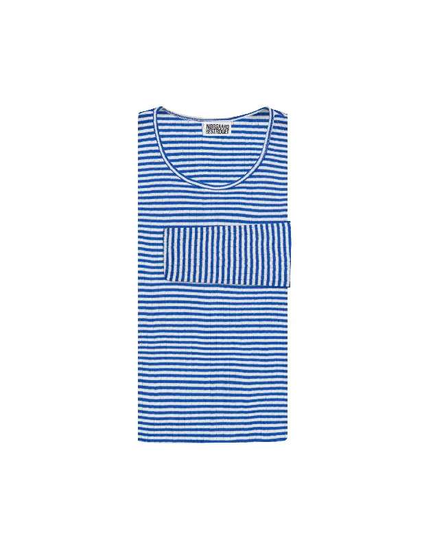 Casual Chic Outfits 101 Fine Stripe, Klein/Ecru