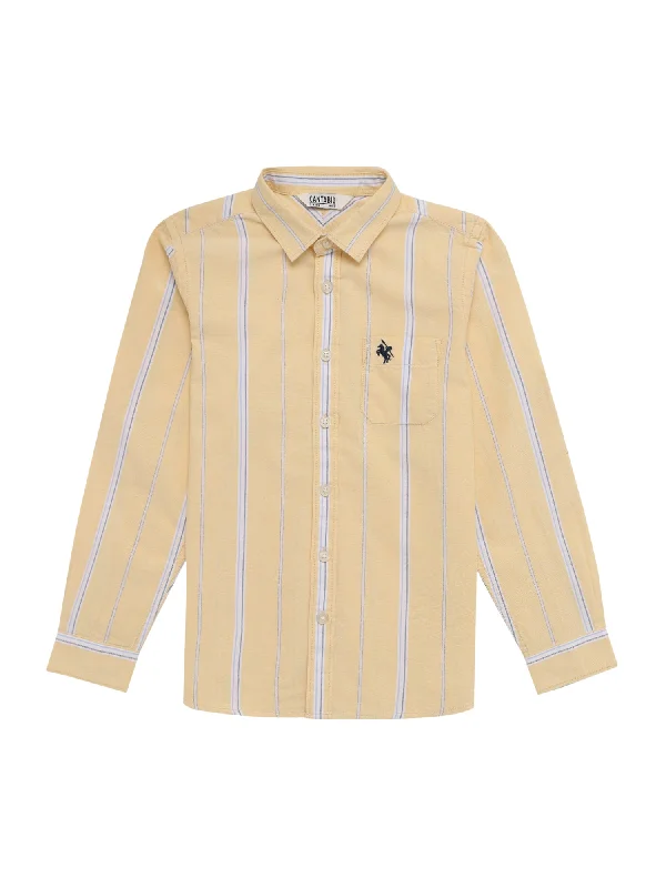 Breezy Outfits Boy Yellow Shirt