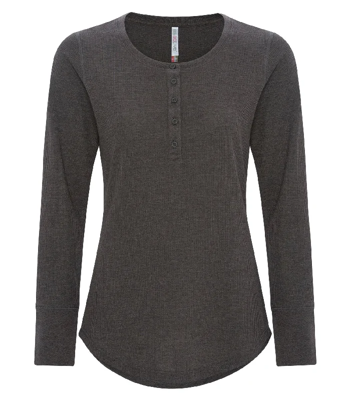 Relaxed Fashion Atc Esactive Vintage Thermal L/S Lds'Henley ATC8064L