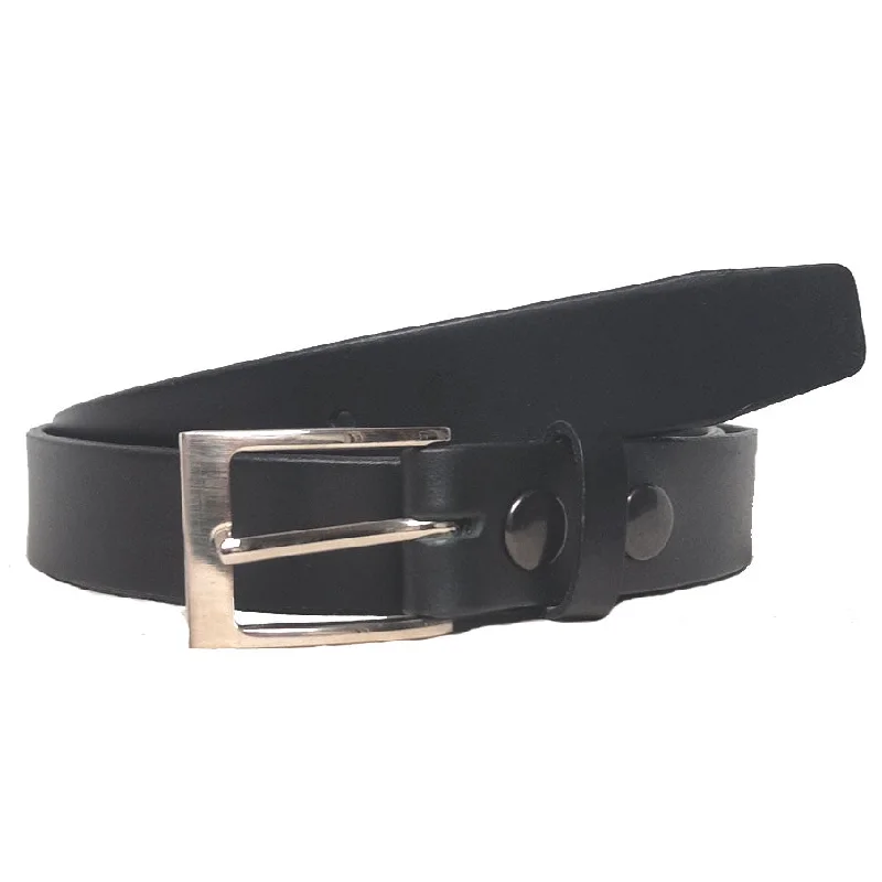 Exquisite Tailoring Plain Genuine Leather Belt 30mm