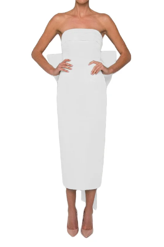 Cozy Outerwear Margaret Dress in White