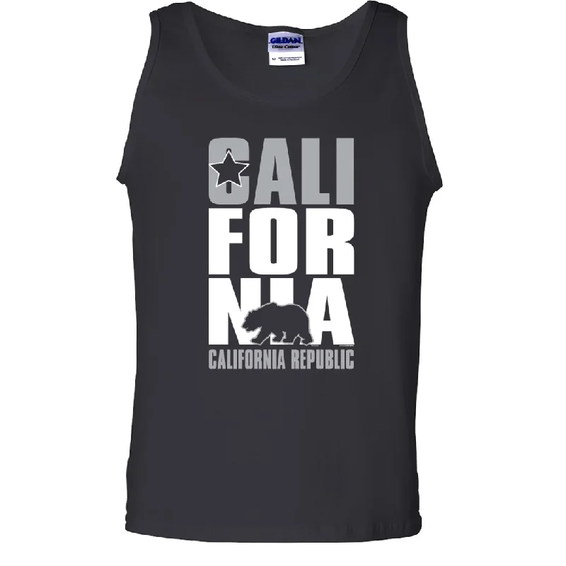 Soft Touch California Republic Raiders Style Asst Colors Tank Top