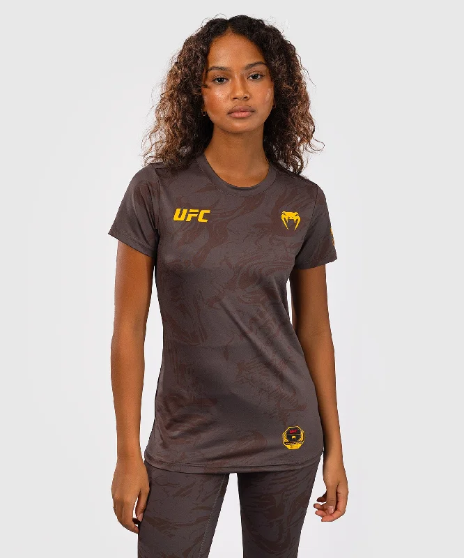 Spiritual Vitality UFC Fusion by Venum Fight Week Women’s Dry-Tech T-Shirt - Earthen Brown