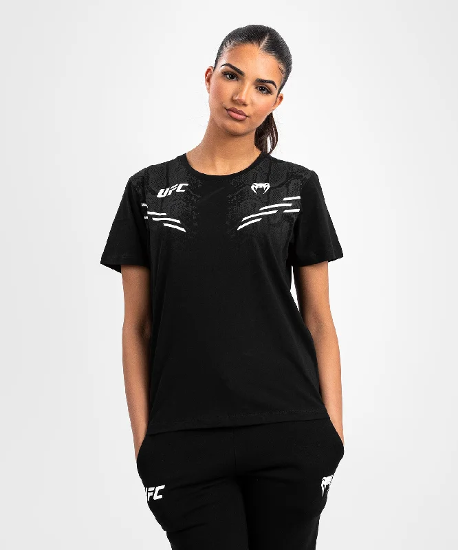 Slightly Flared Design UFC Adrenaline by Venum Replica Women’s Short-sleeve T-shirt - Black Slightly Flared Design UFC Adrenaline by Venum Replica Women’s Short-sleeve T-shirt - Black