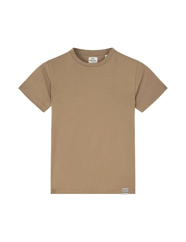 Warm Chic Outfits Organic Thorlino Tee FAV, Lead Gray