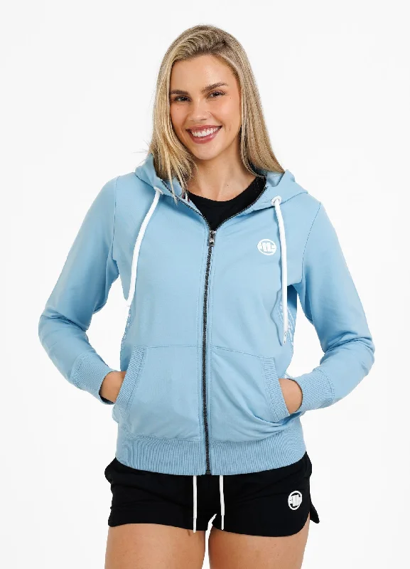 Ultra-lightweight Women's zip-up hoodie French Terry La Deta