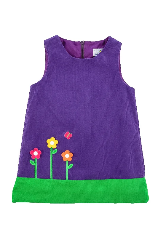 Comfortable Jeans Jumper With Flowers