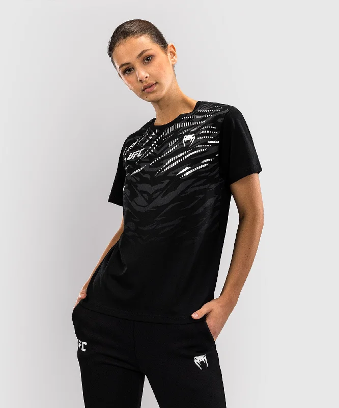 Trendy Wear UFC Fusion by Venum Replica Women’s Short Sleeve T-Shirt - Black
