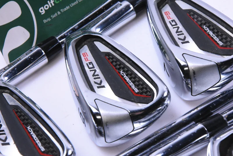 Comfortable And Casual Cobra King F9 Irons / 5-PW+GW / Regular Flex KBS Tour 90 Shafts