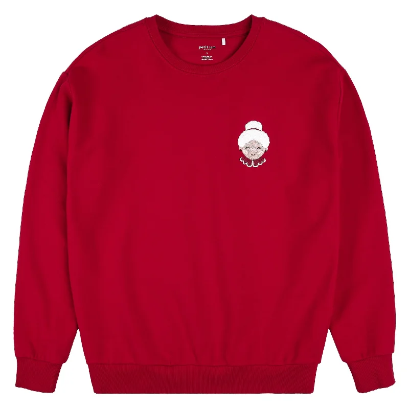 Cozy Chic Women's Mrs. Santa Sweatshirt