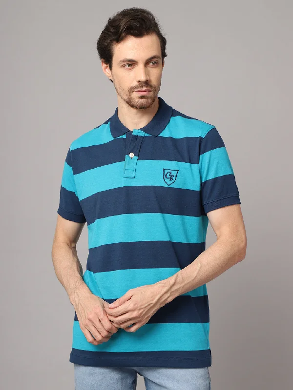 Autumn Selection Mens Turquoise T-Shirt