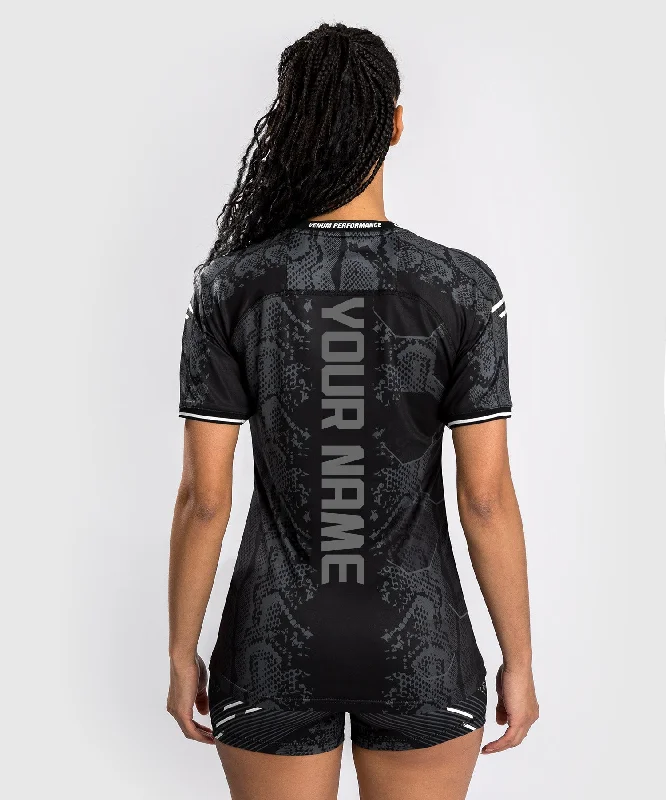 Unique Design UFC Adrenaline by Venum Personalized Authentic Fight Night Women's Walkout Jersey - Black
