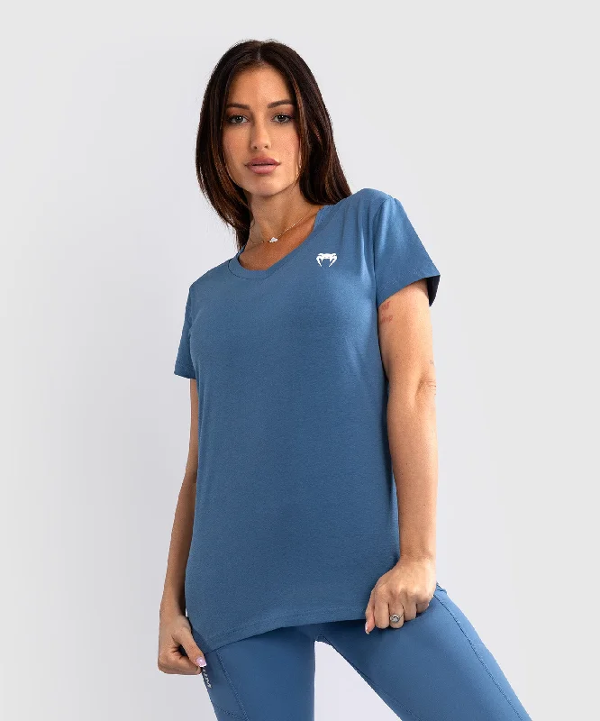Exquisite Design Venum Essential Women's T-Shirt - Storm Blue