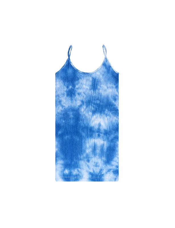 Retro Design NPS Strap Top Tie Dye, Klein