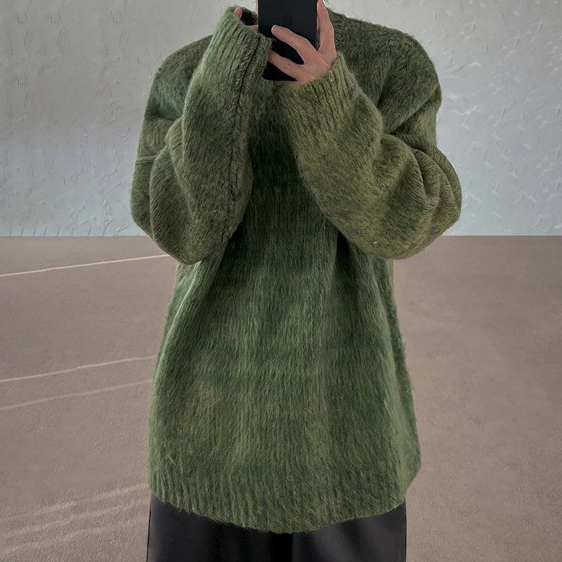 Basic Comfort Oversized Long-sleeved Pullover