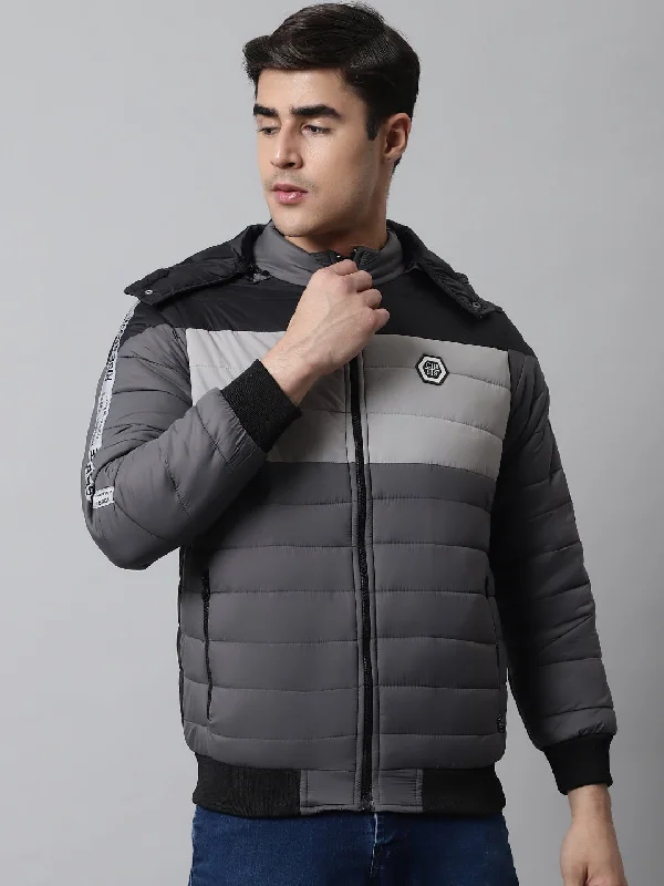 Warm Comfort Mens Grey Jacket