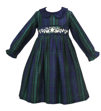 Carefree Girls Flannel Plaid Dress