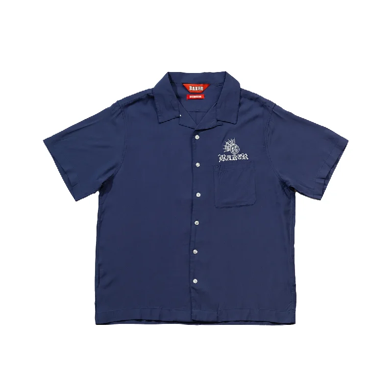 Comfortable Design Baker Jollyman Short Sleeve Button Up Shirt
