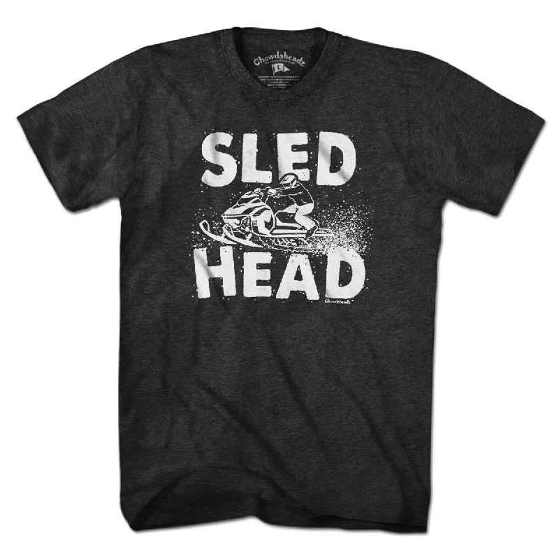 Versatile Items Sled Head Snowmobile T-Shirt