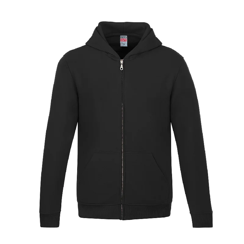 Warm Chic Outfits L0555Y - Surfer - Youth Full Zip Hooded Sweatshirt