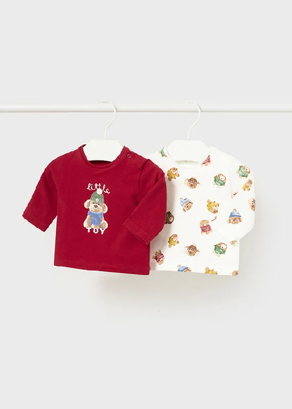 Exquisite Craftsmanship Boys L/S Little Toy Bear Shirt