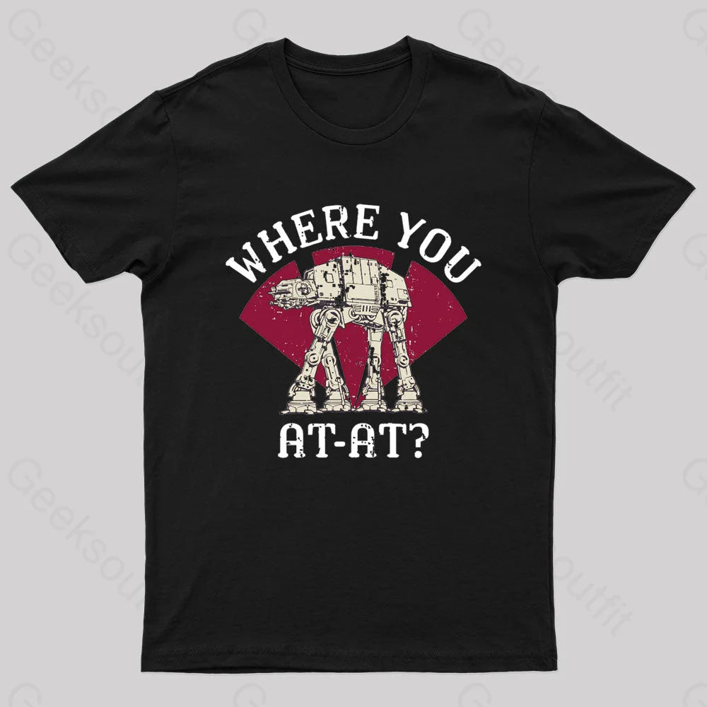 Street Fashion Where You Imperial Walker Nerd T-Shirt