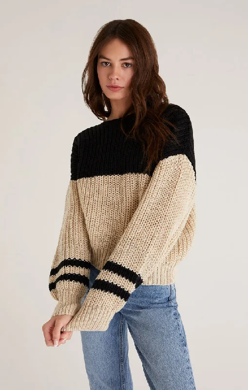 Trendy Comfort Lyndon Color Block Sweater