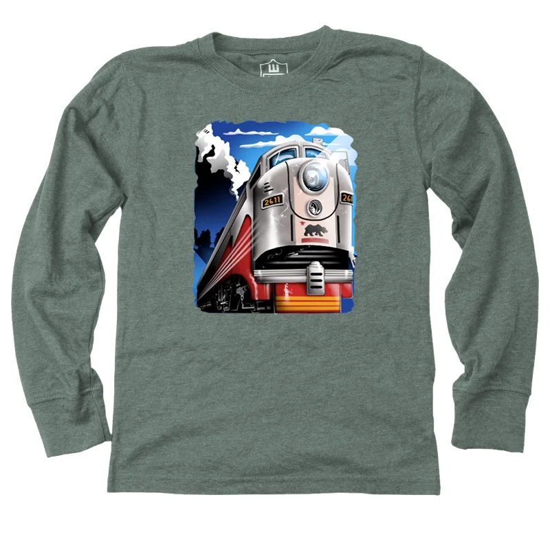 Cozy Fashions Boys L/S Train T-Shirt