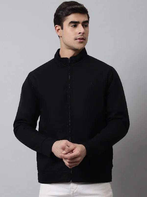 Casual Wear Mens Black Jacket