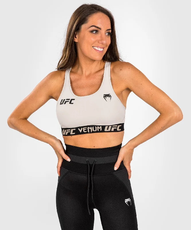 Comfortable And Cold-proof UFC Venum Authentic Fight Week 2.0 Bras - Sand/Black